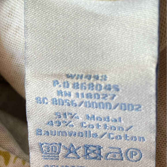 Boden Margot Scoop Neck Olive Green Botanical Print Dress Sz 6 - Picture 11 of 11